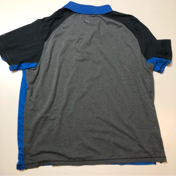 UFC Mens Golf Shirt 2X Polo Gray Blue - Picture 3 of 3